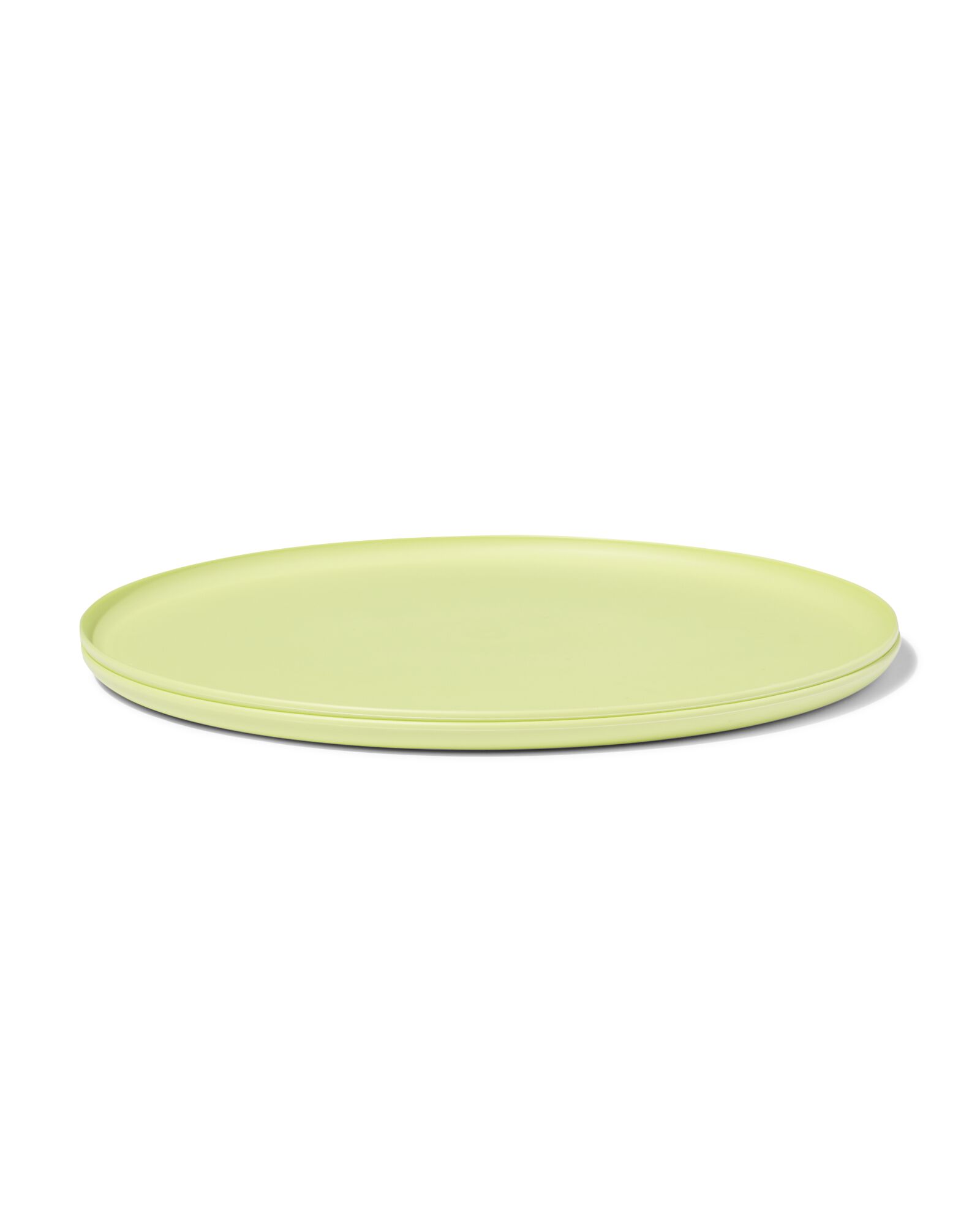 assiette &Oslash; 25 cm bioplastique vert clair - 41840239 - HEMA