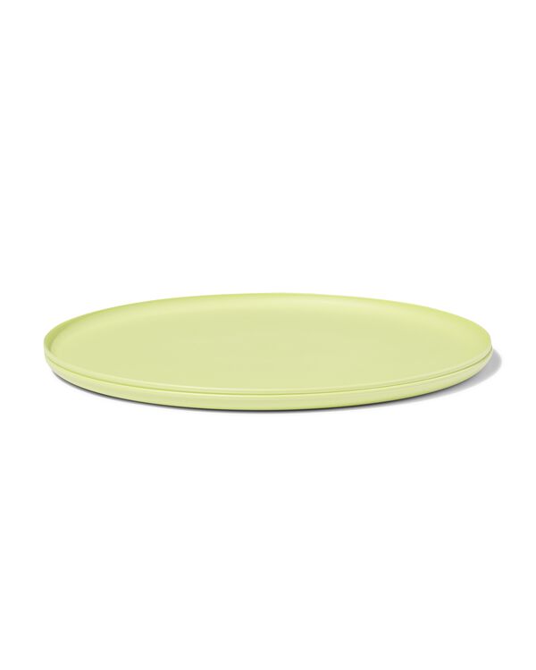 bord &Oslash;25cm bioplastic lichtgroen - 41840239 - HEMA