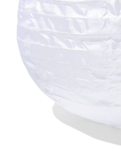 Solar-Gartenlaterne, &Oslash; 28 cm, wei&szlig; - 41810285 - HEMA