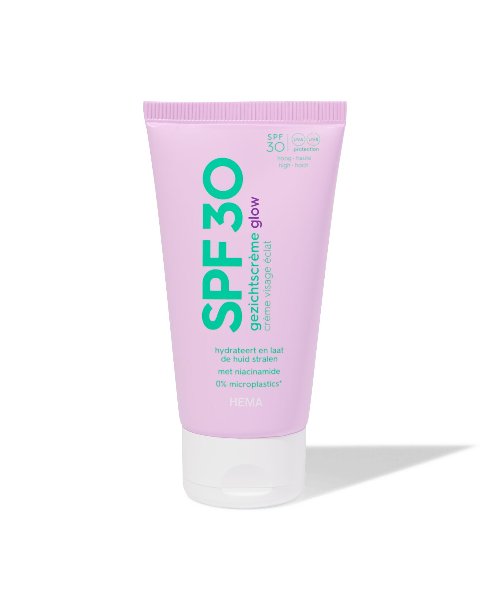gezichtscr&egrave;me glow SPF30 50ml - 11630026 - HEMA