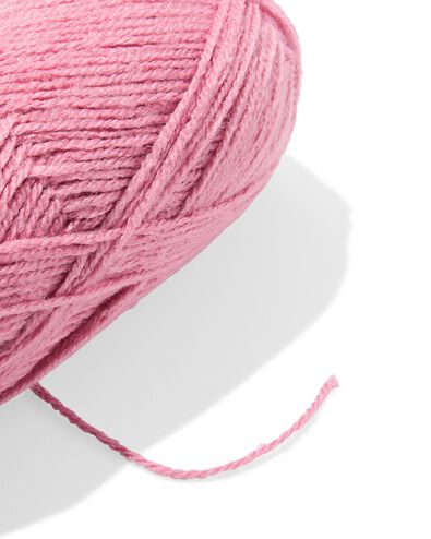 Acrylgarn, 100 g, 250 m, Rosa - 60702852 - HEMA
