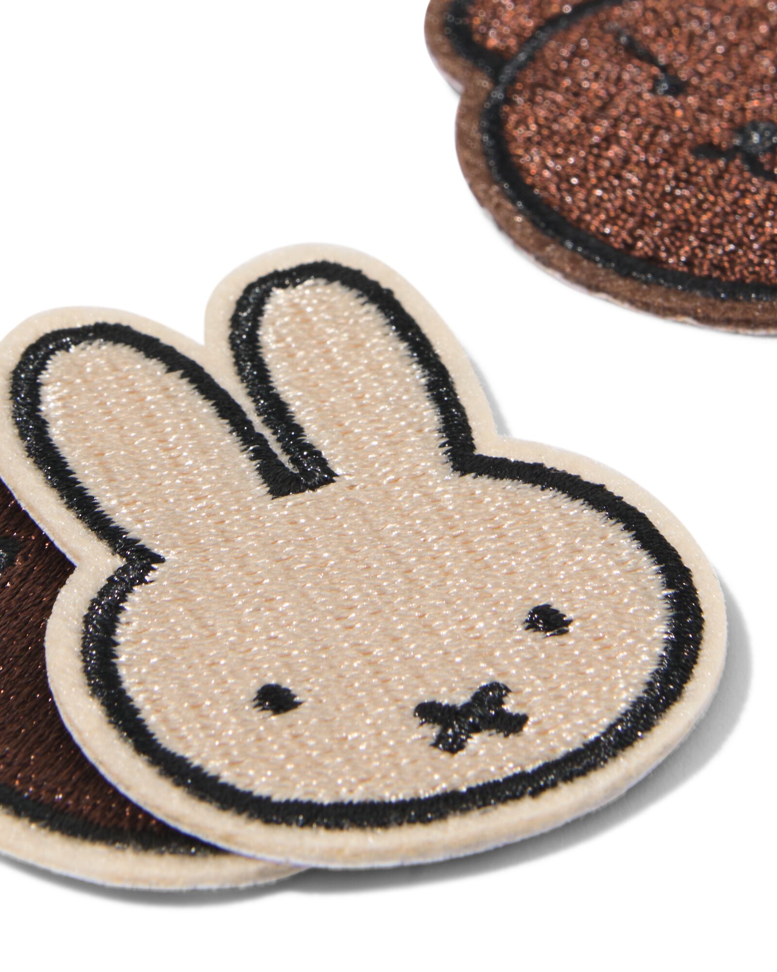 applications de repassage Miffy 5x5cm - 3 pcs. - 1400320 - HEMA