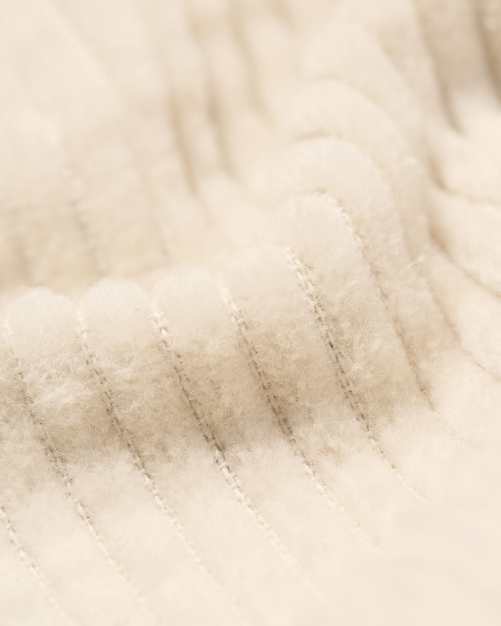 damesbroek Lena corduroy gebroken wit - 36205260OFFWHITE - HEMA