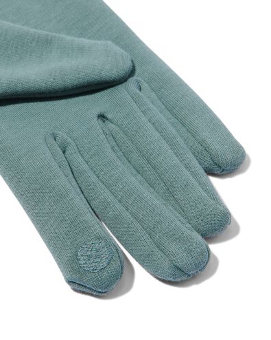 dames touchscreen handschoenen petrol petrol - 16430080PETROL - HEMA