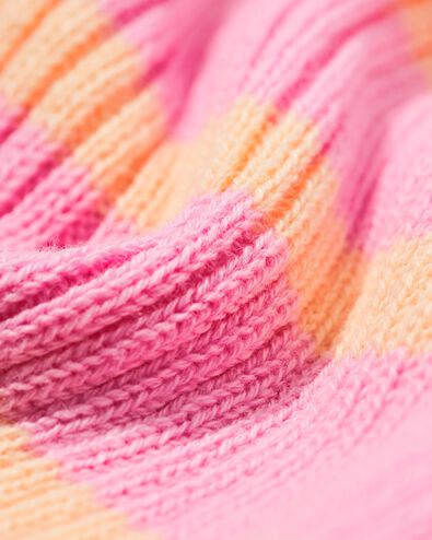 pull c&ocirc;tel&eacute; ray&eacute; enfant rose rose - 30827021PINK - HEMA