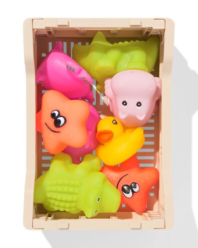 klapkrat letterbord recycled XS beige beige XS  13 x 18 x 8 - 39800025 - HEMA