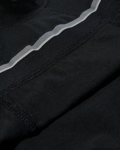 2 shorts homme modèle court grand confort grandes tailles noir XXL - 19121802 - HEMA