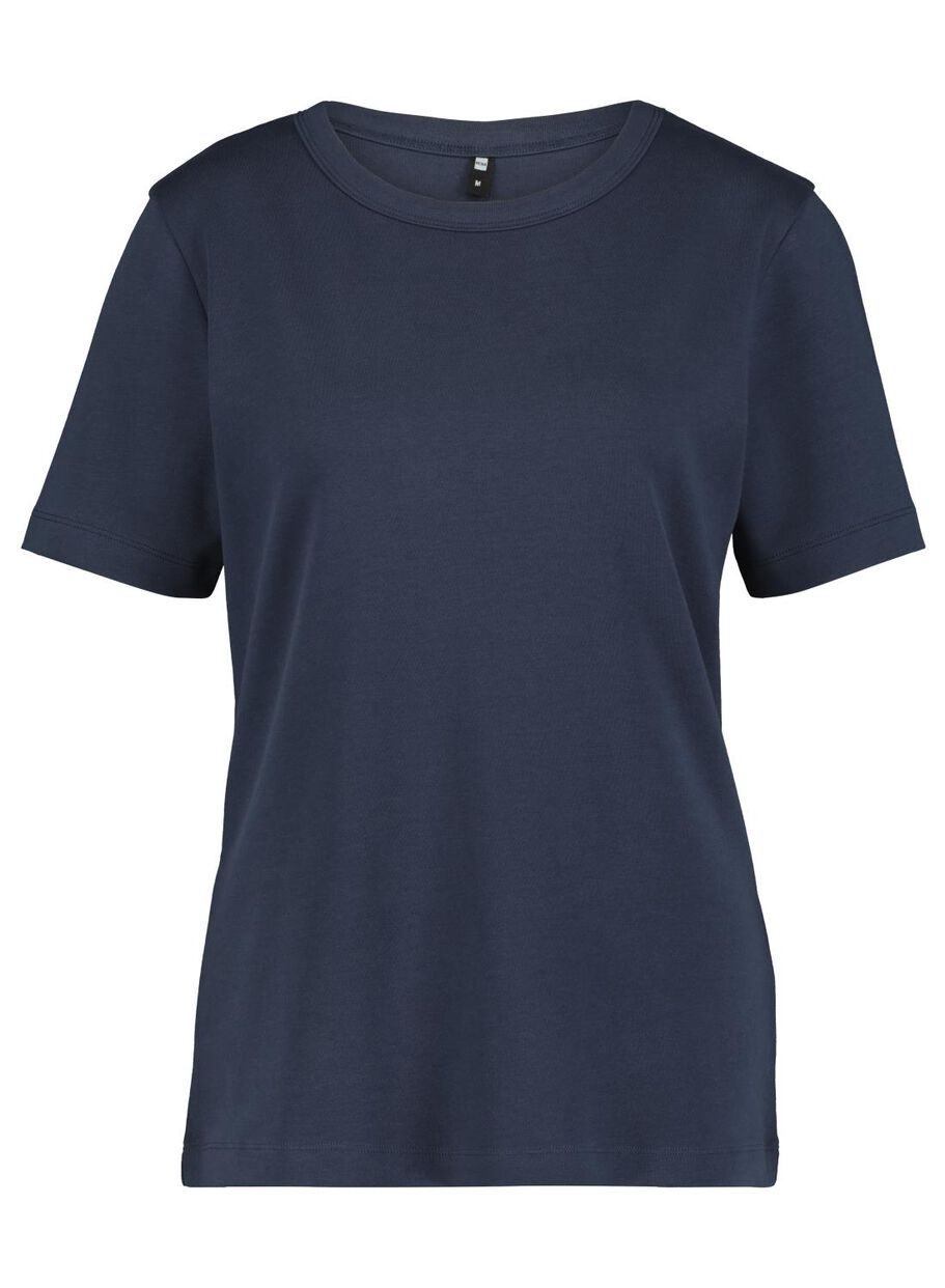 DamenTShirt dunkelblau HEMA