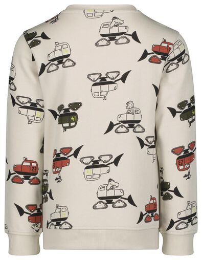 Kinder-Sweatshirt, Bulldozer hellgrau - 1000025397 - HEMA