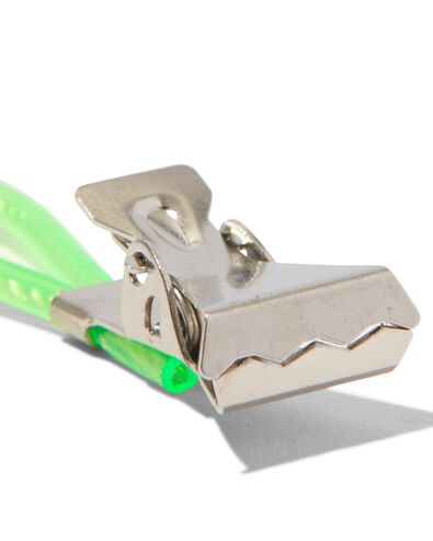 theedoek clips - 1.5 x 5.5 - gekleurd - 80893065 - HEMA