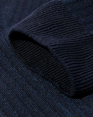 herensokken strepen  donkerblauw donkerblauw - 4104605DARKBLUE - HEMA