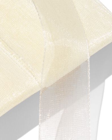 cadeaulint 4.3m gebroken wit - 14700708 - HEMA