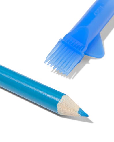 crayon &agrave; craie avec gomme - 3 pi&egrave;ces - 1400272 - HEMA