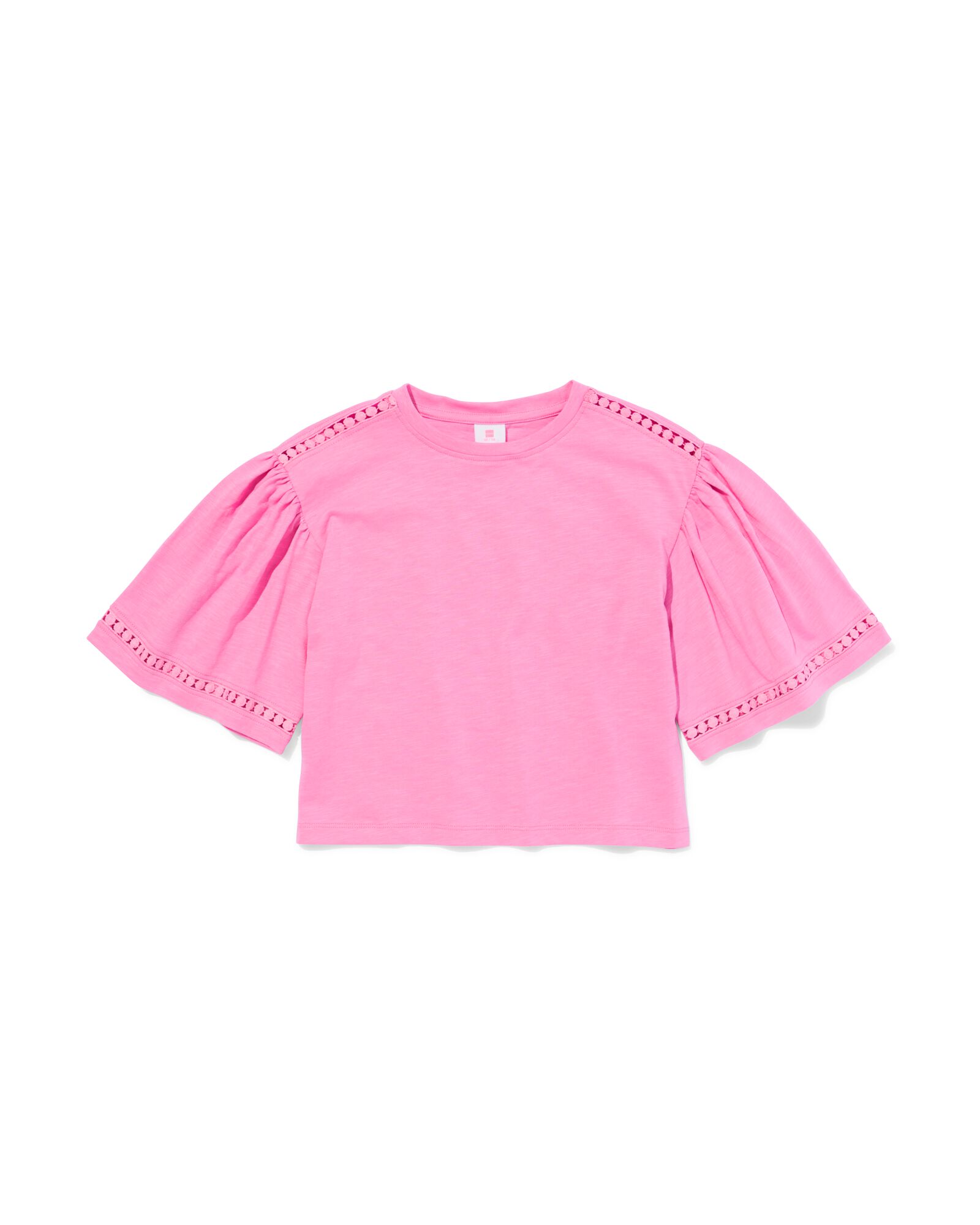 Kinder-T-Shirt, Jersey rosa rosa - 30845117PINK - HEMA