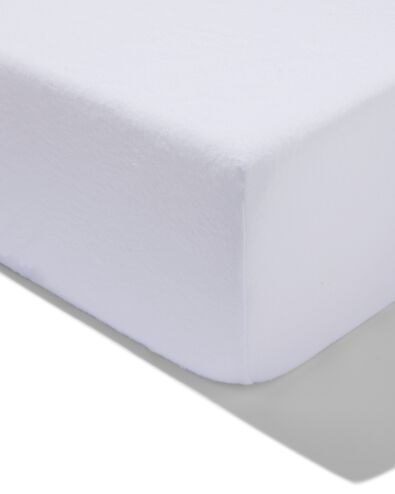 Matratzenschoner Molton, 200 &times; 200 cm, Baumwolle, wei&szlig; - 5190234 - HEMA