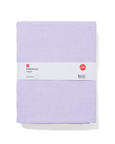 nappe coton 140x240 lilas - 5390041 - HEMA