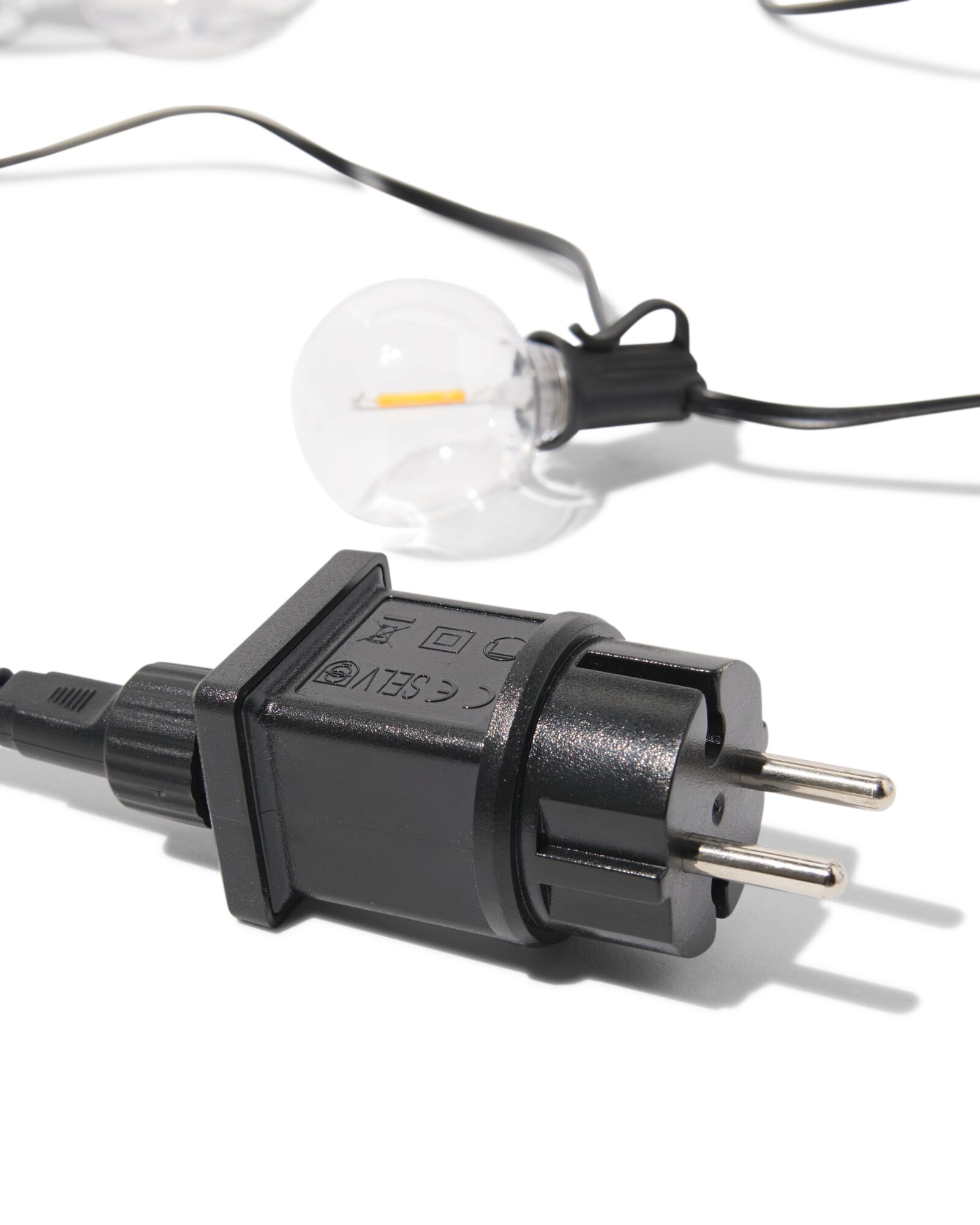 guirlande lumineuse de 10,95 m avec 18 lumi&egrave;res blanc chaud pour l'ext&eacute;rieur - 41822246 - HEMA