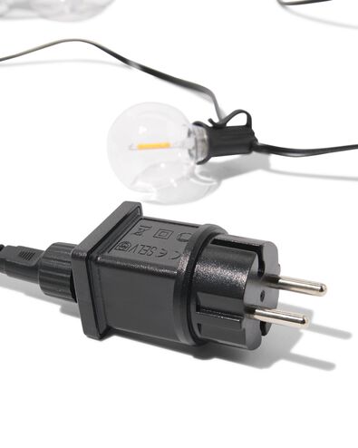 guirlande lumineuse de 10,95 m avec 18 lumi&egrave;res blanc chaud pour l'ext&eacute;rieur - 41822246 - HEMA