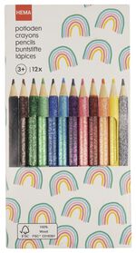 12 crayons de couleur - 15990189 - HEMA