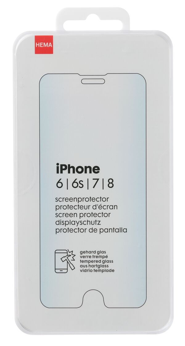 Displayschutz f&uuml;r iPhone 6/6S/7/8/SE2020 - 39630036 - HEMA