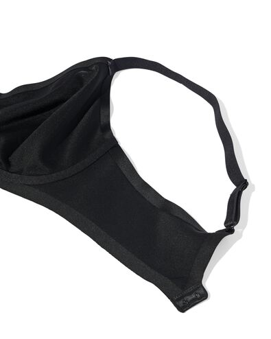 niet voorgevormde bh met beugel  zwart zwart - 21805925BLACK - HEMA