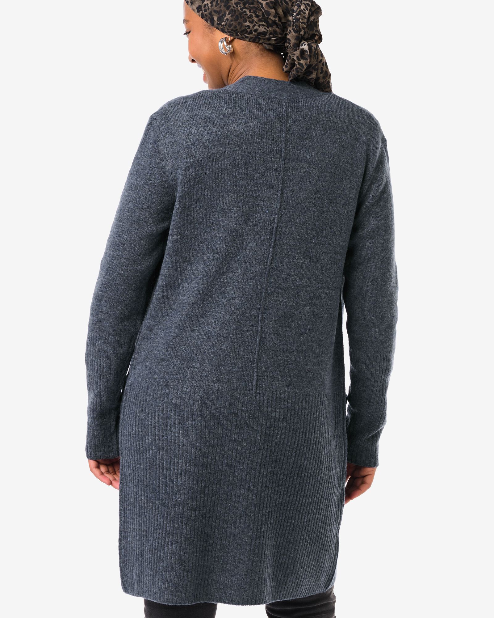 damesvest Lana  blauw - 36302620BLUE - HEMA
