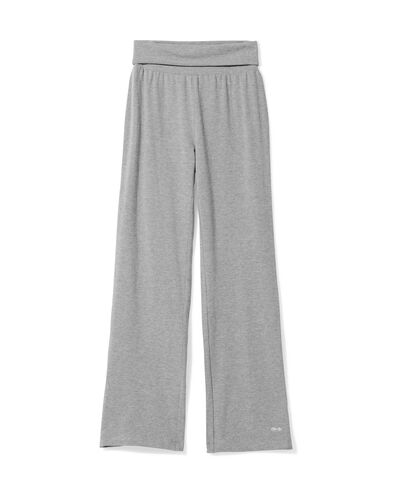 dames yogabroek grijsmelange grijsmelange - 36040053GREYMELANGE - HEMA