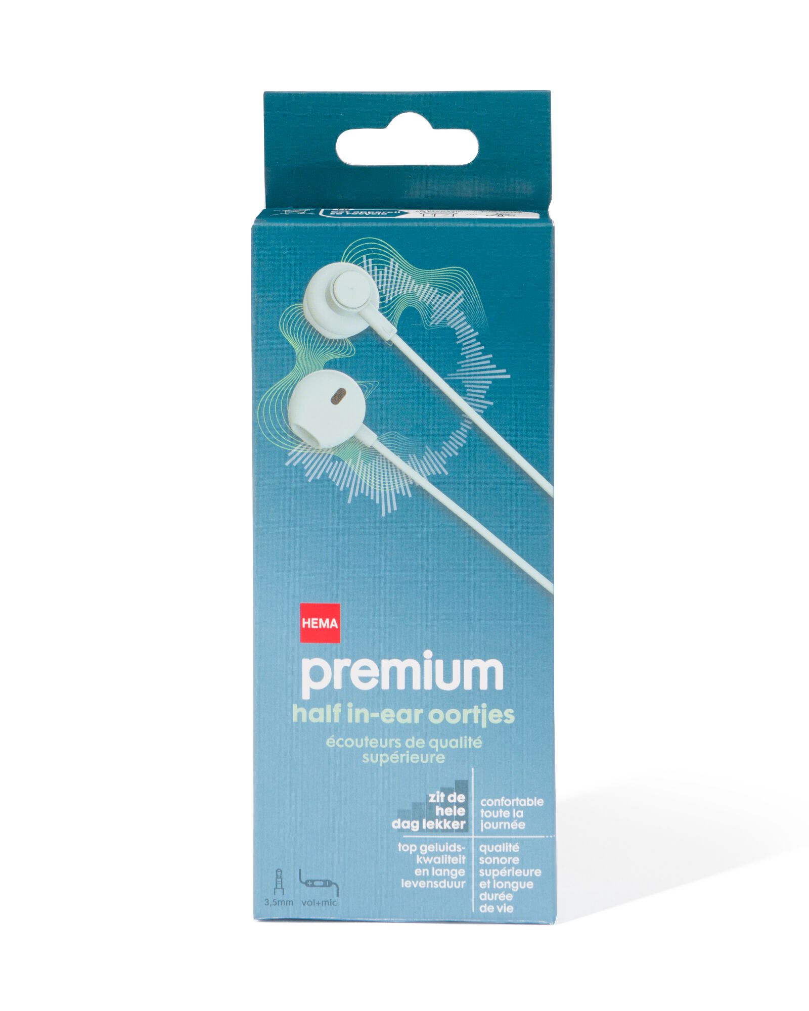 &eacute;couteurs semi-intra-auriculaires qualit&eacute; sup&eacute;rieure menthe - 39680035 - HEMA
