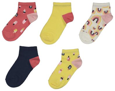 5 paires de chaussettes pour enfants glaces multi - 1000022717 - HEMA