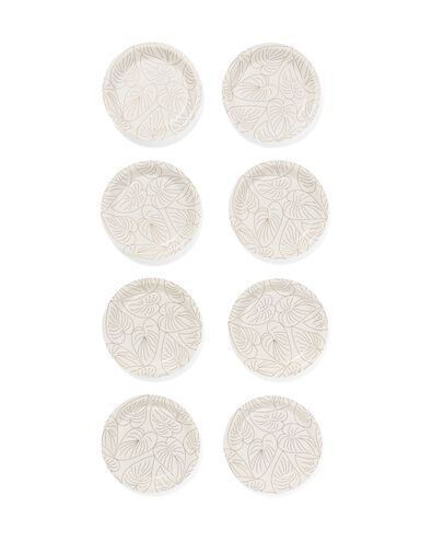 Kuchenteller botanisch 8 St&uuml;ck  - 14250083 - HEMA
