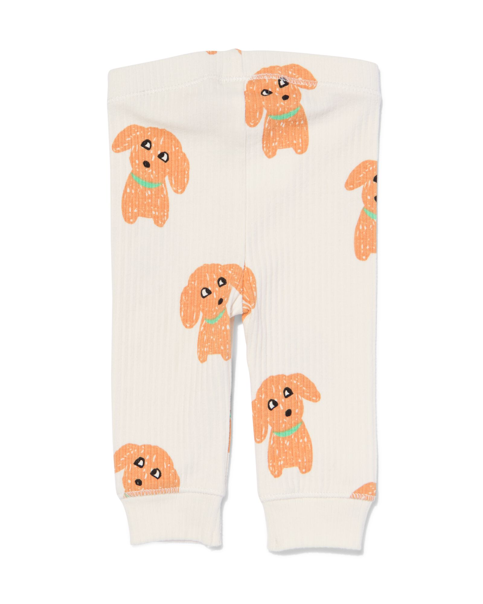 legging c&ocirc;tel&eacute; avec chien pour nouveau-n&eacute; blanc cass&eacute; - 33404220OFFWHITE - HEMA