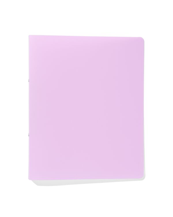ringbandmap 2-rings A4 flexibel lila - 14850112 - HEMA