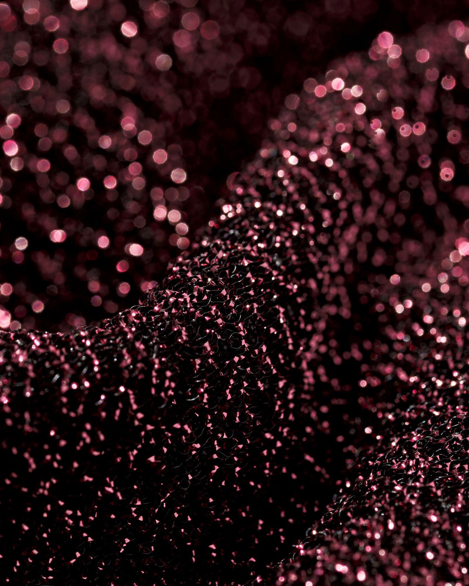 damesbroek palazzo Esther glitter bordeauxrood bordeauxrood - 36206180BURGUNDYRED - HEMA