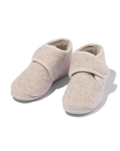 Krabbelpuschen aus Filz rosa - 18490250PINK - HEMA