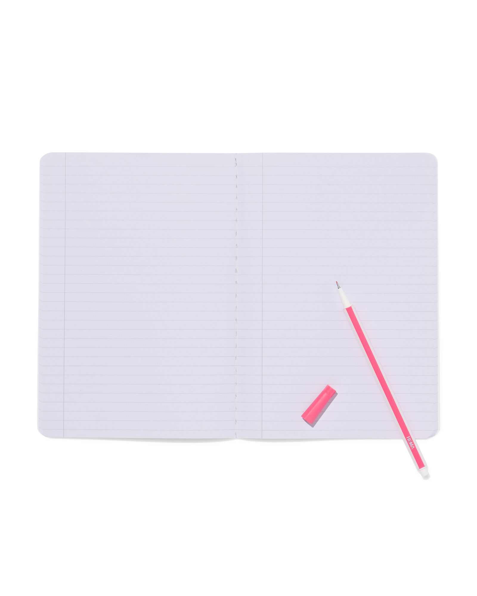 cahier 21x14,8 cm lign&eacute; ombr&eacute; &ndash; 3 pi&egrave;ces - 14102214 - HEMA