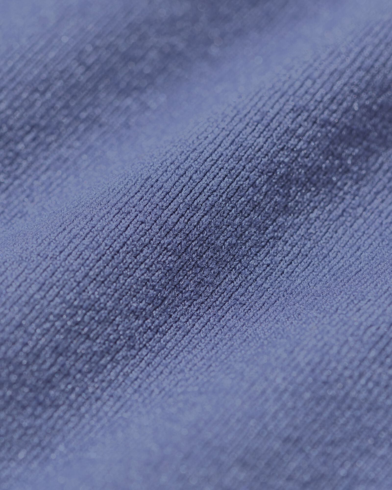 damesslip naadloos micro met kant blauw - 19631375BLUE - HEMA