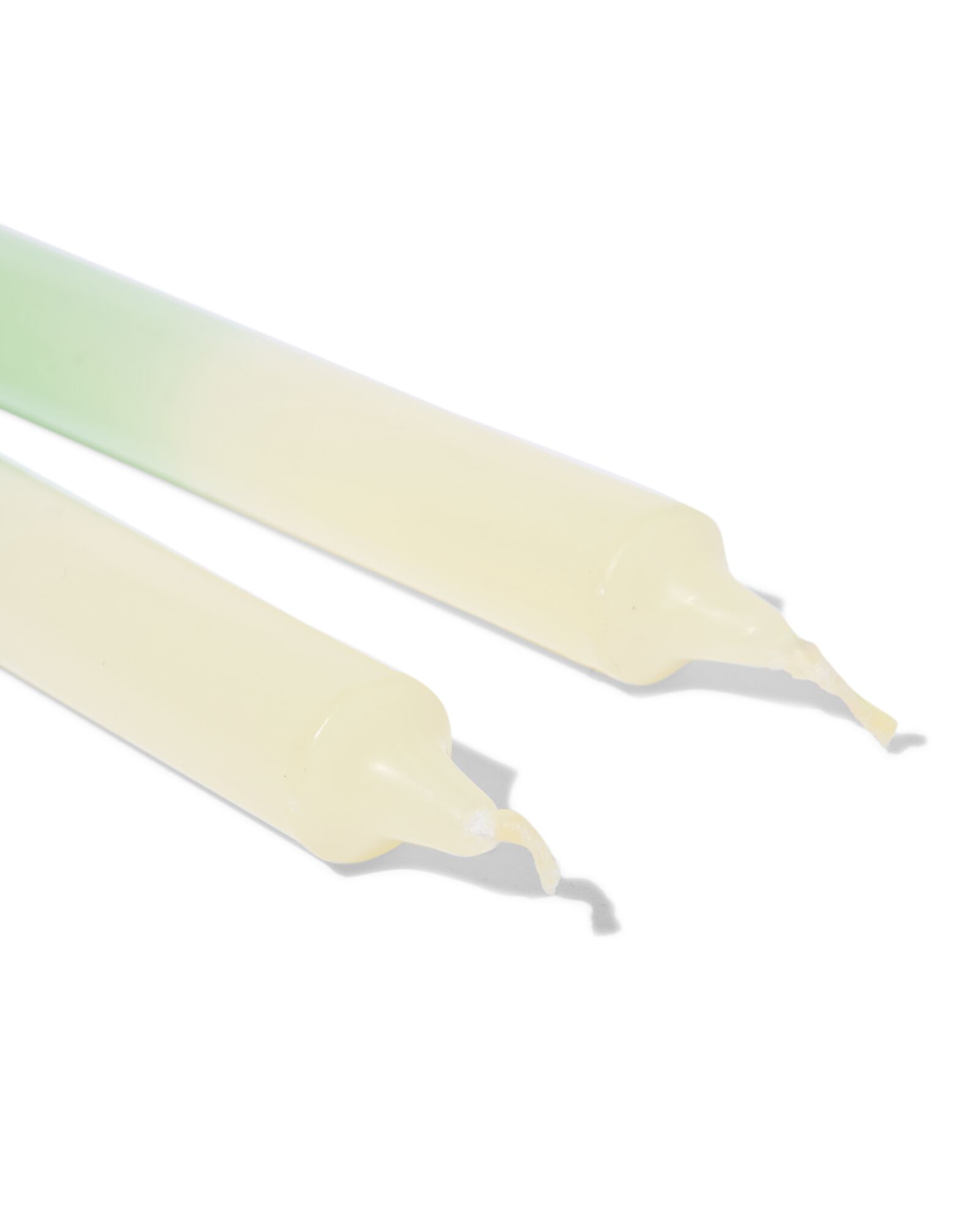 Kurze Haushaltskerzen dip-dye - 2 St&uuml;ck - 13506103 - HEMA