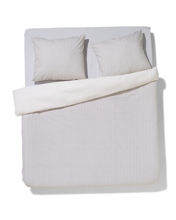housse de couette 240x200/220cm coton doux pois - 5790155 - HEMA