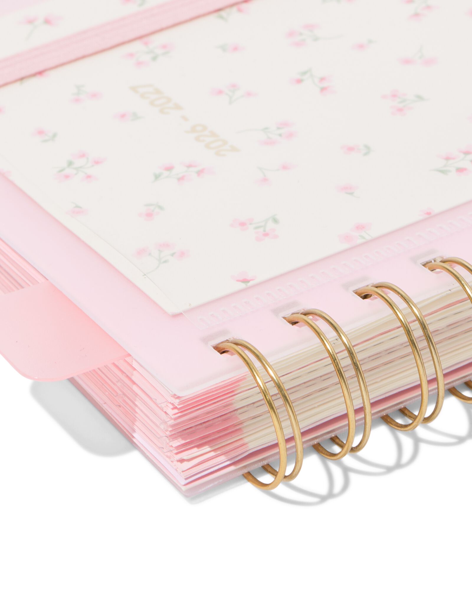 agenda scolaire avec encart 2026-2027 10x15cm fleur - 14505660 - HEMA