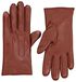 gants touchscreen en cuir femme cognac L - 16460623 - HEMA
