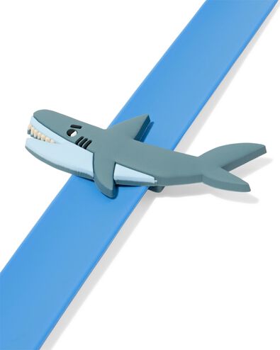 Klapparmband aus Silikon, Hai - 15100338 - HEMA