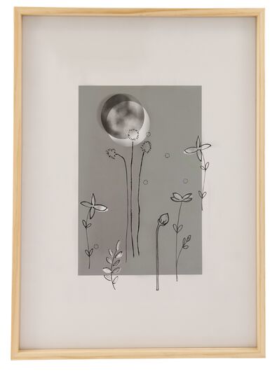 cadre photo bois 30x40 naturel 30 x 40 bois - 13622012 - HEMA