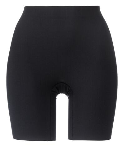 Radlerhose, mittelstark figurformend, hohe Taille schwarz XL - 21570514 - HEMA
