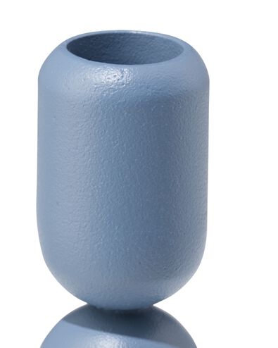 bougeoir 9,2x13,9 cm m&eacute;tal haut gris - 13325097 - HEMA