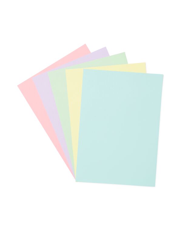 papier imprimante A4 pastel - 250 pi&egrave;ces - 14803956 - HEMA
