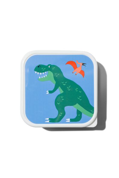 3 bo&icirc;tes de rangement snack dinosaure - 80650096 - HEMA