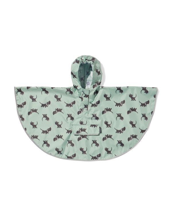 Takkie und Siepie wasserdichter Kinderponcho gr&uuml;n gr&uuml;n - 33250505GREEN - HEMA