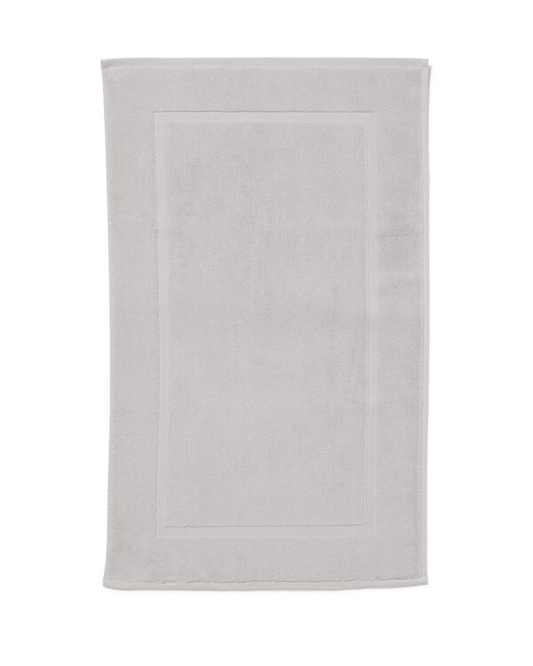 badmat 50x85 zware kwaliteit lichtgrijs - 5245408 - HEMA