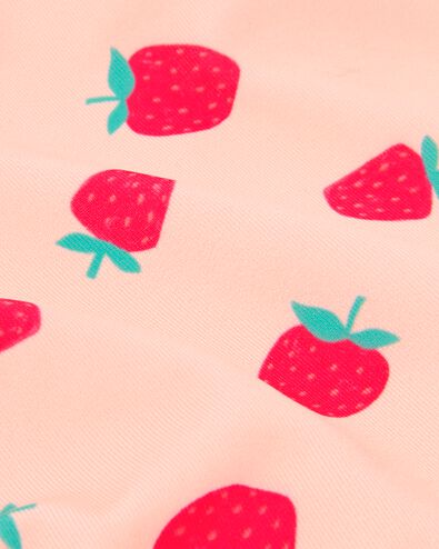 Kinder-Badeanzug, Erdbeeren pfirsich 110/116 - 22279613 - HEMA