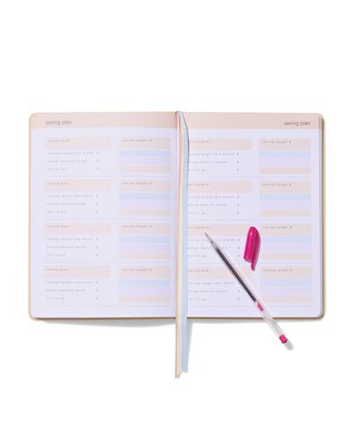 planificateur de budget A5 beige - 14103708 - HEMA